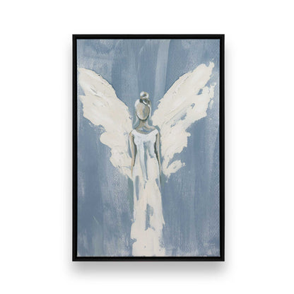 [Color:Satin Black], Picture of art in a Satin Black frame