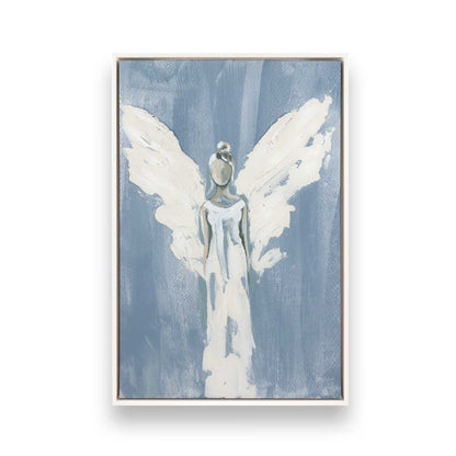 [Color:Opaque White], Picture of art in a White frame