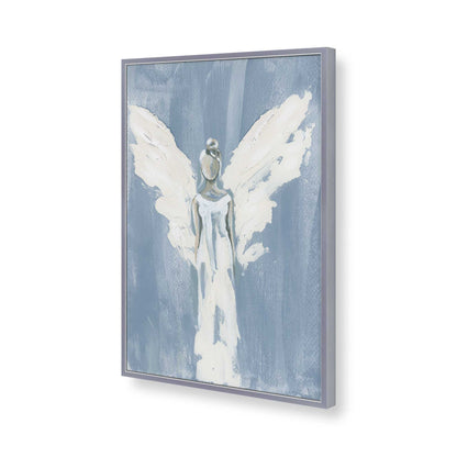 [Color:Polished Chrome], Picture of art in a Polished Chrome frame of the corner