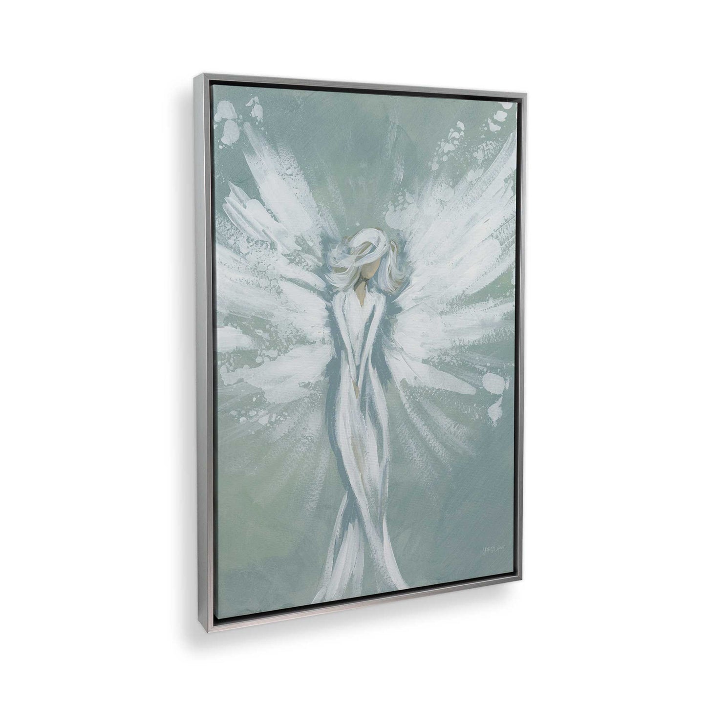 [Color:Polished Chrome], Picture of the corner of the art