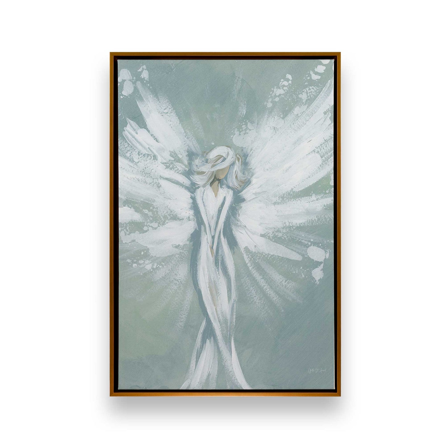 [Color:Polished Gold], Picture of art in a Polished Gold frame