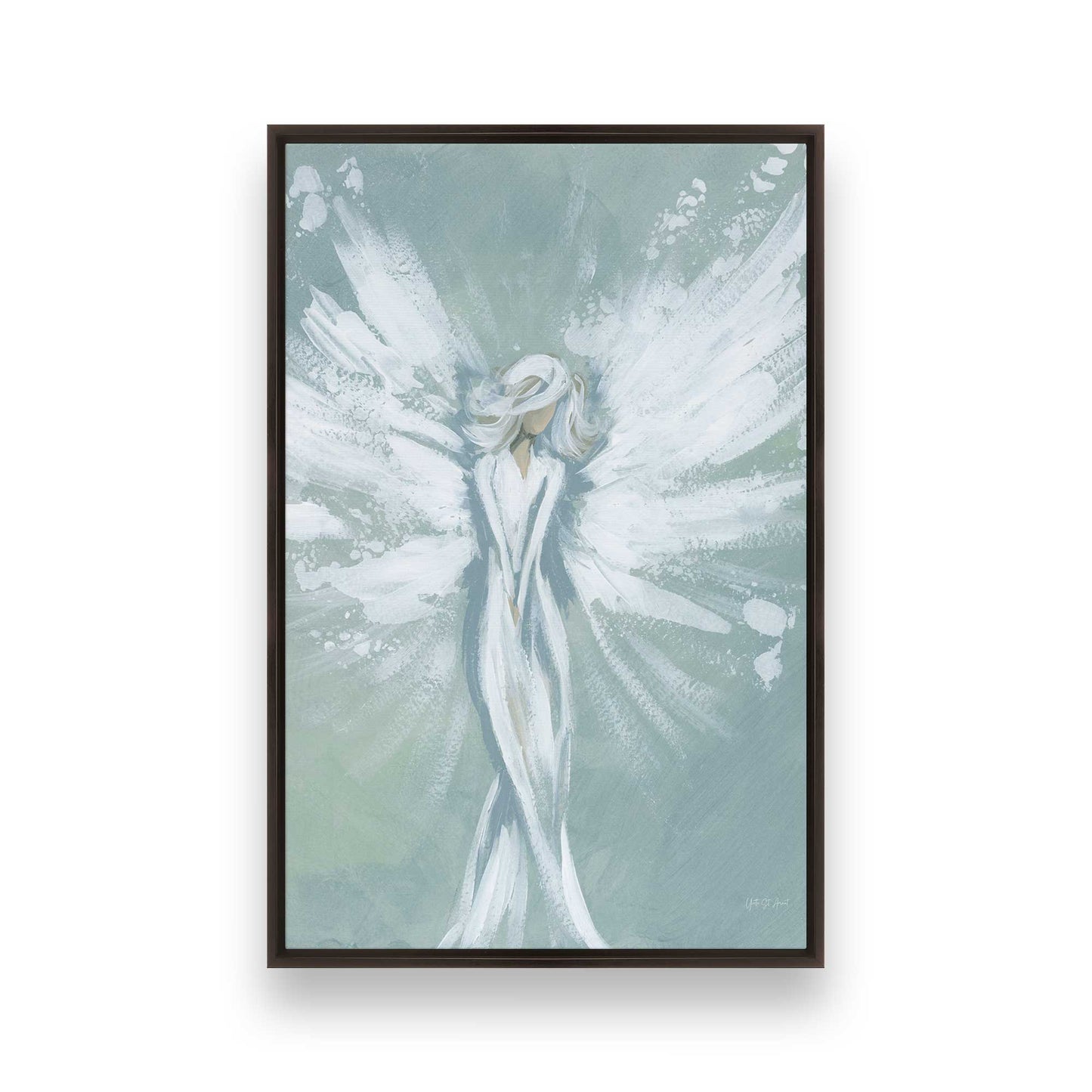 [Color:Espresso], Picture of art in a Espresso frame