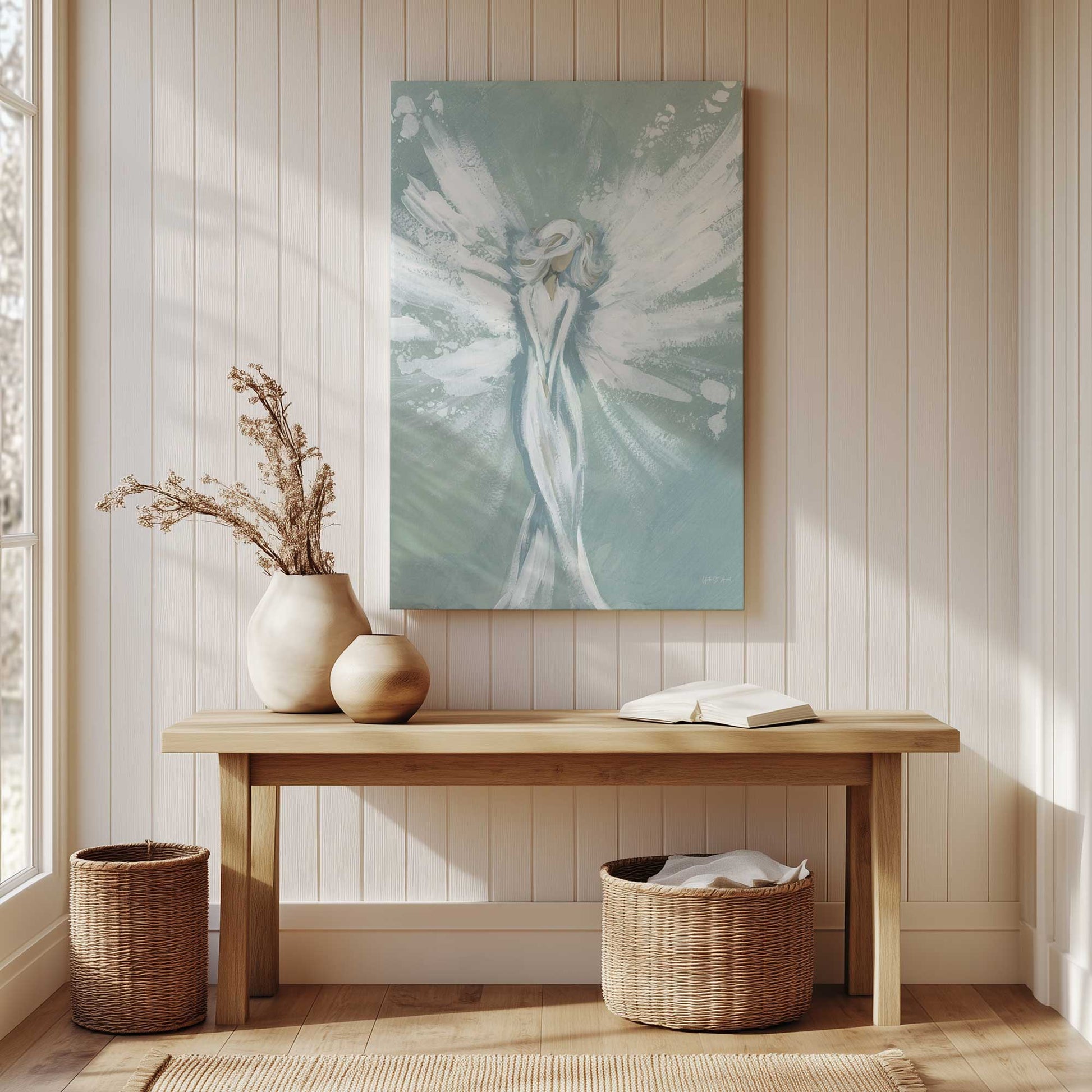 Picture of art in a room