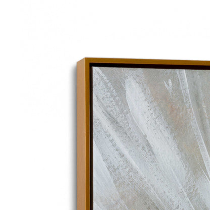 [Color:Polished Gold], Picture of art in a Polished Gold frame at an angle
