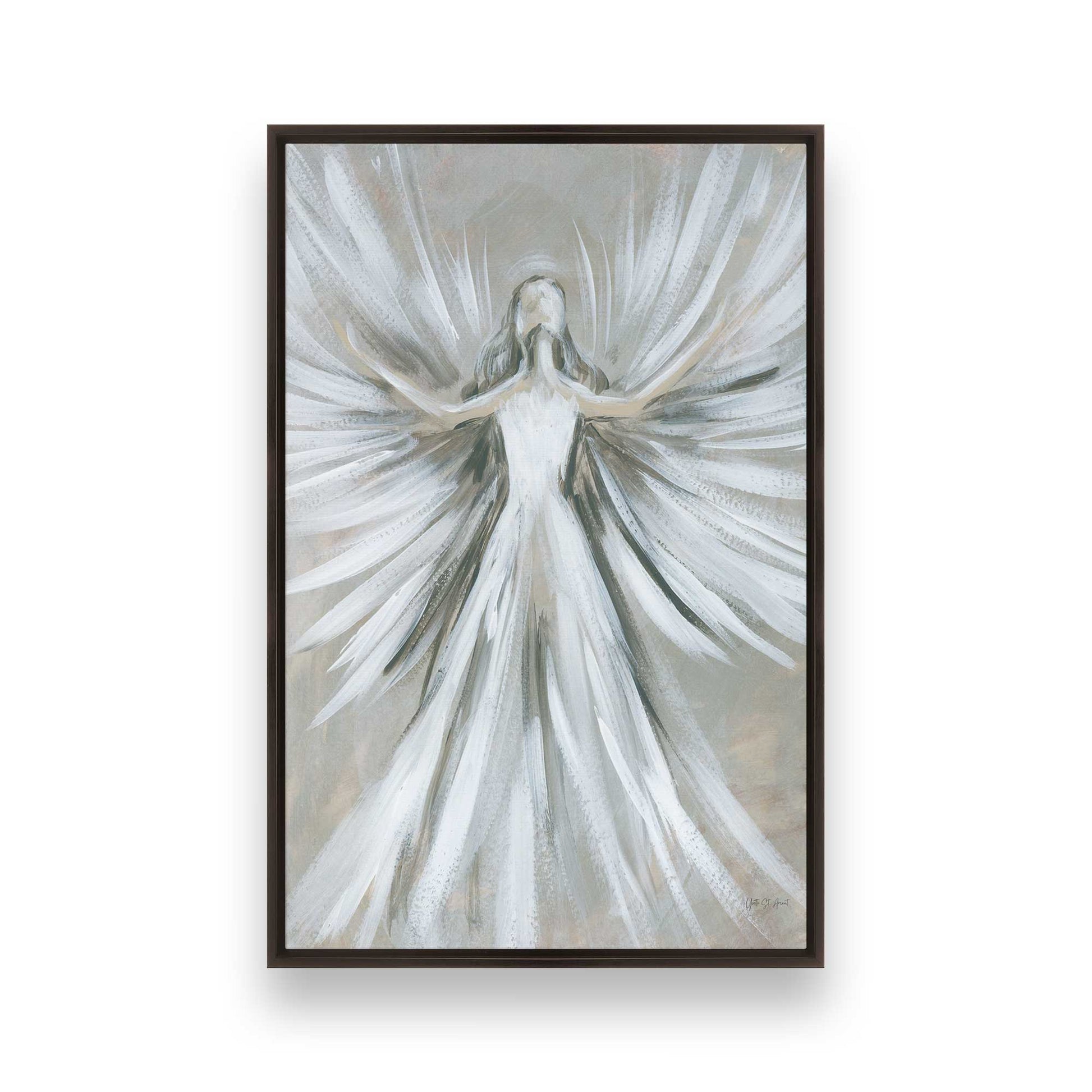 [Color:Espresso], Picture of art in a Espresso frame