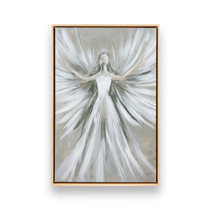 [Color:American Maple], Picture of art in a American Maple frame