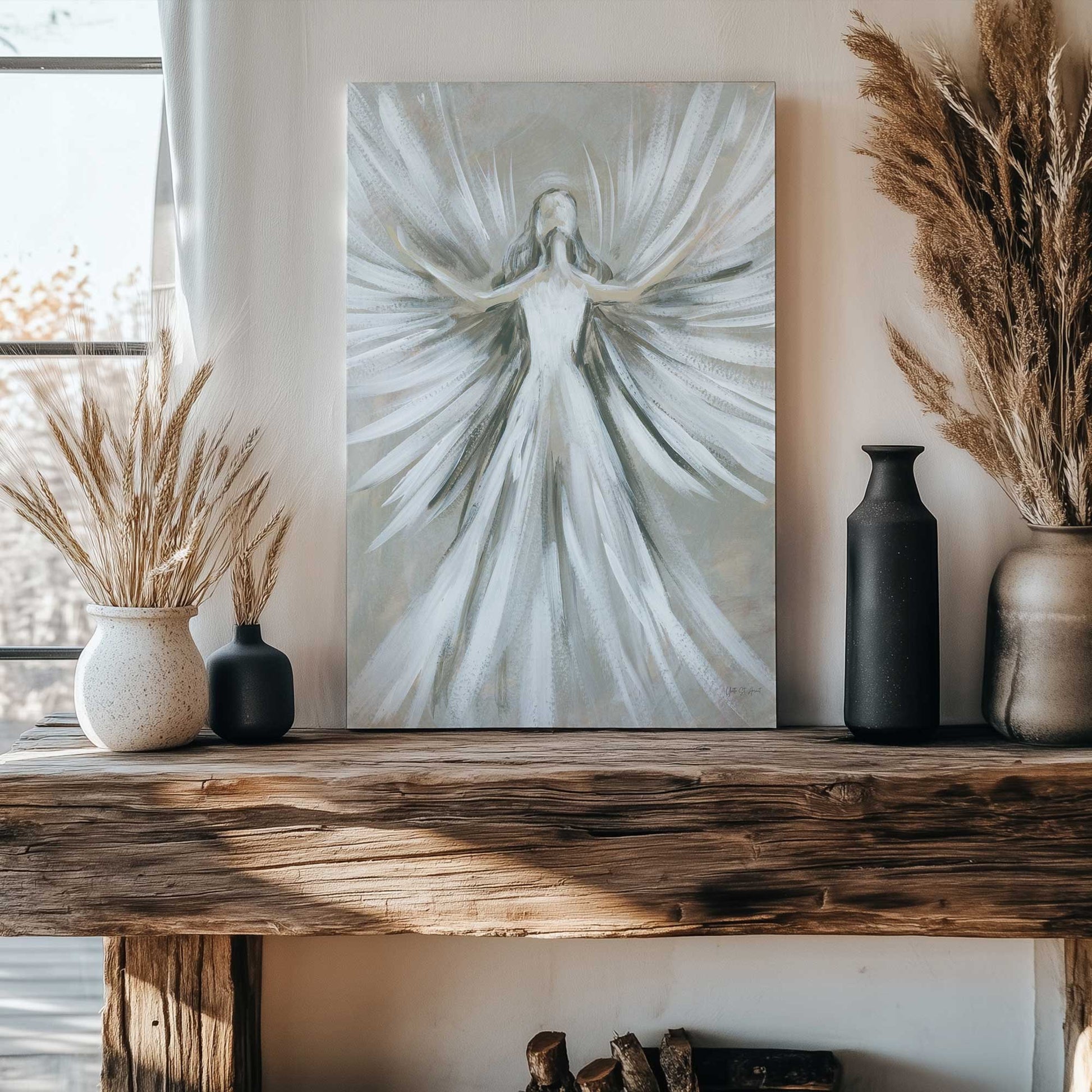 Picture of art in a room