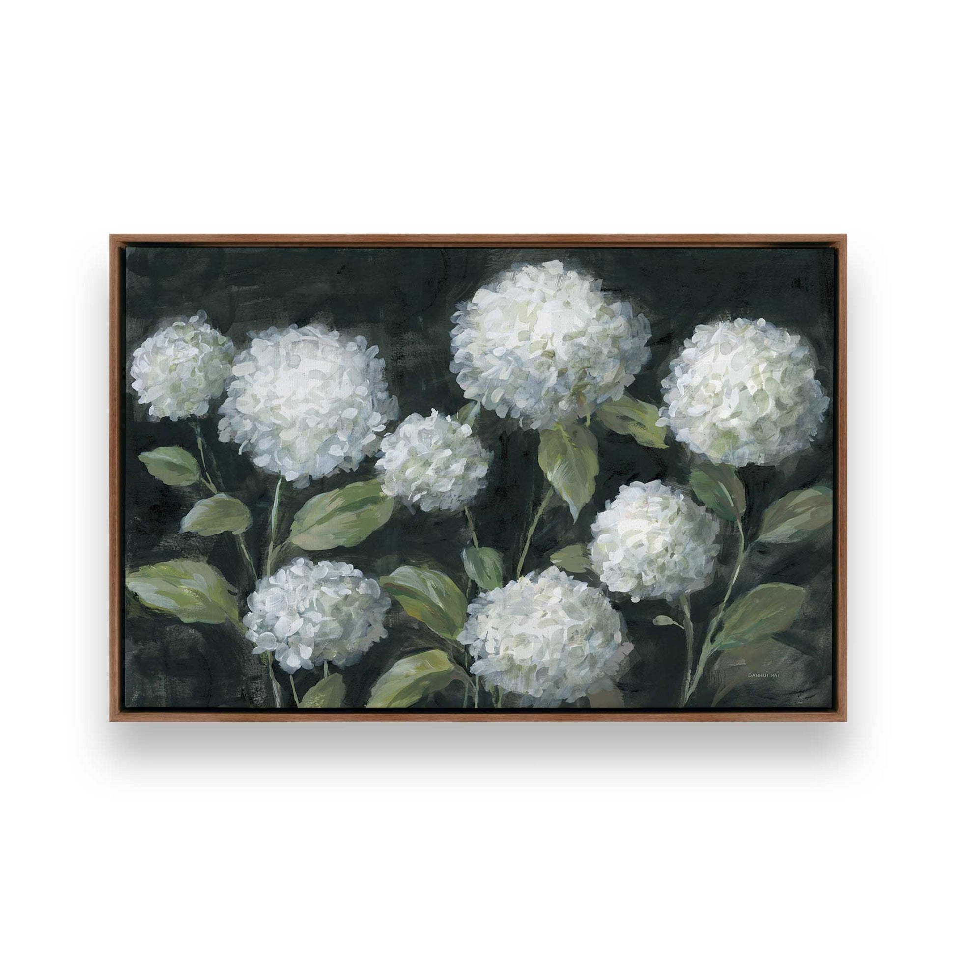 [Color:Walnut], Picture of art in a Walnut frame