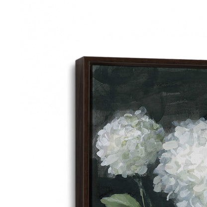 [Color:Espresso], Picture of art in a Espresso frame at an angle