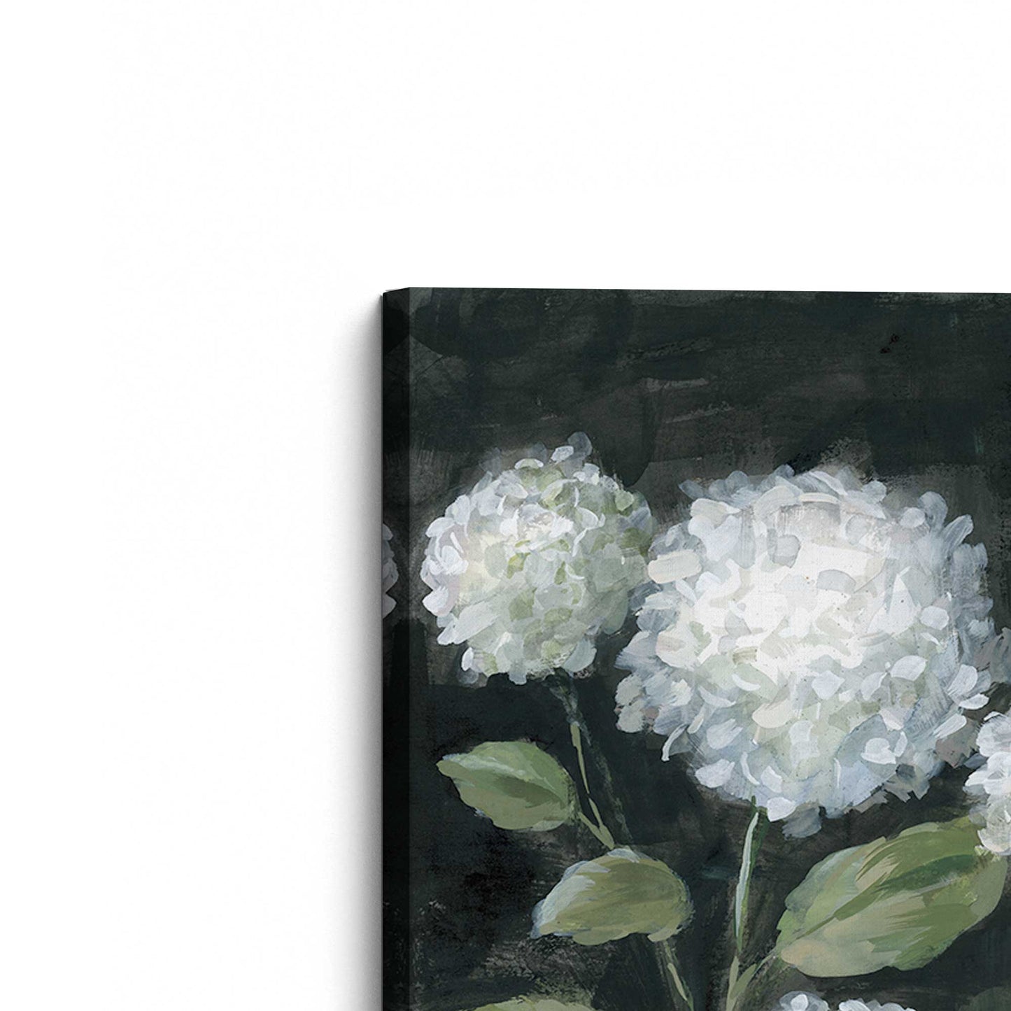 [Color:Stretched Canvas], Picture of the corner of the art