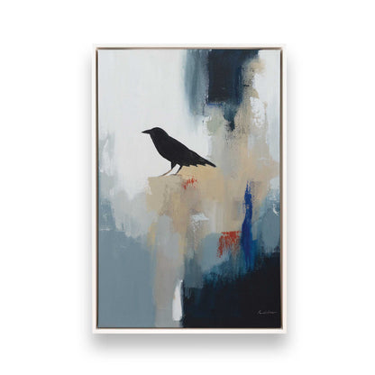 [Color:Opaque White], Picture of art in a White frame