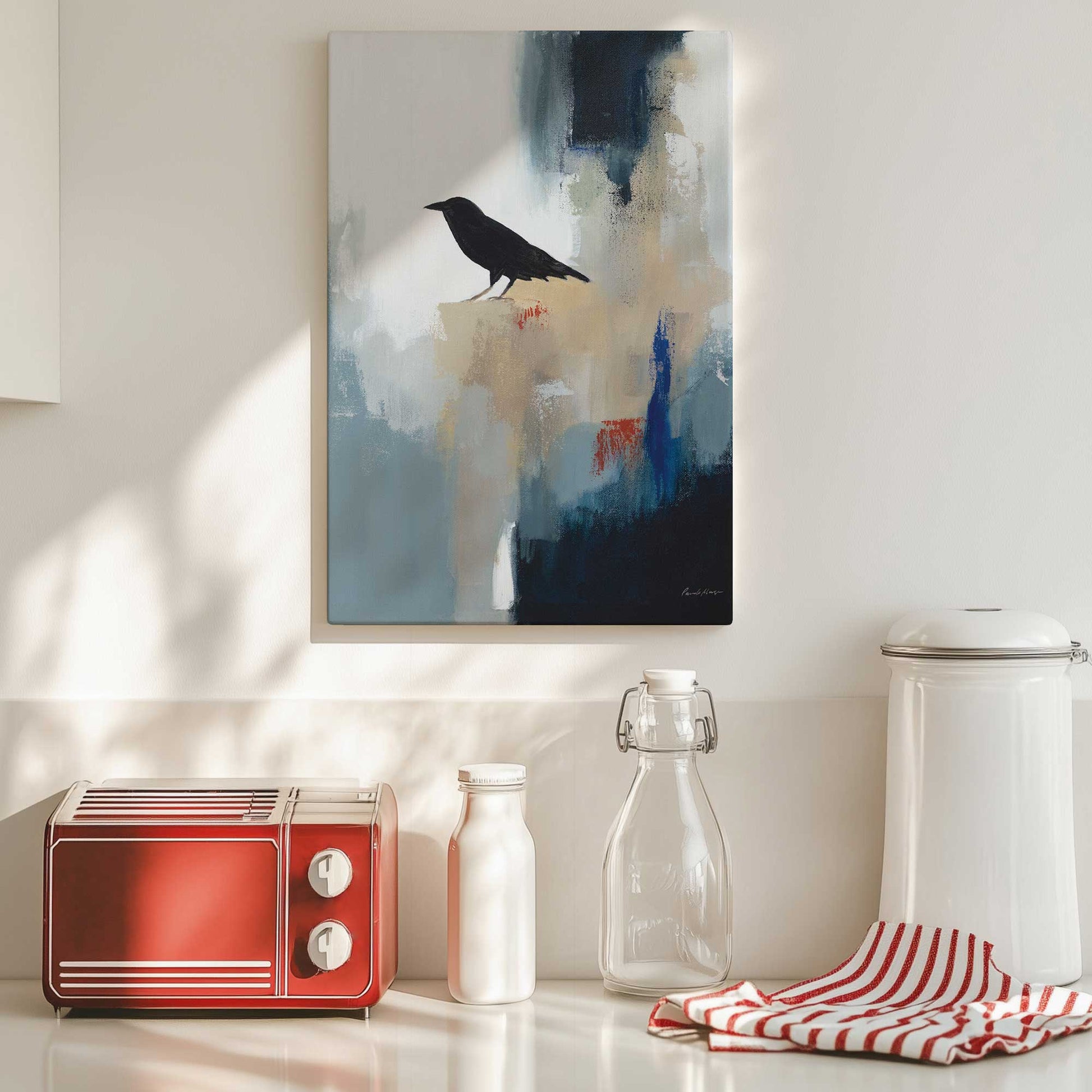 Picture of art in a room