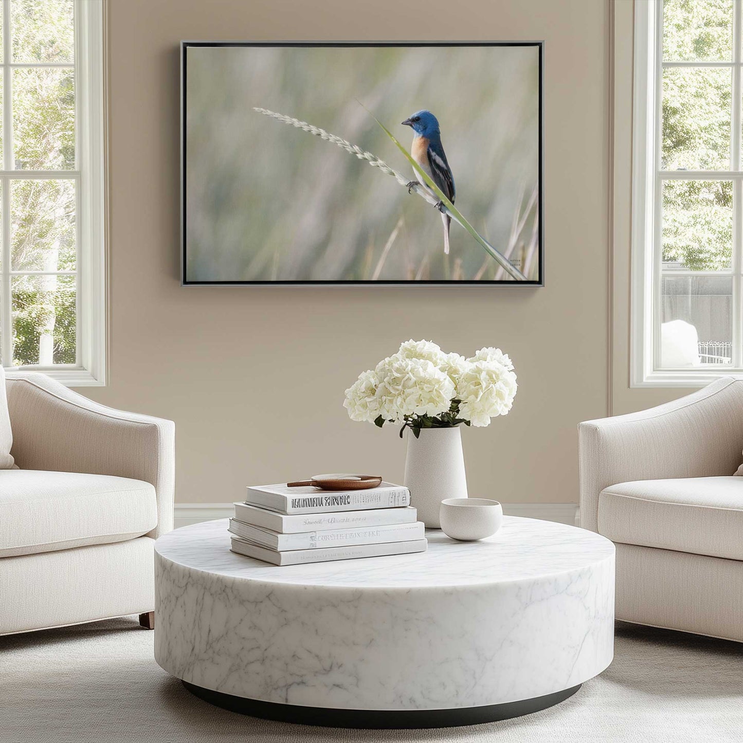 Picture of art in a room