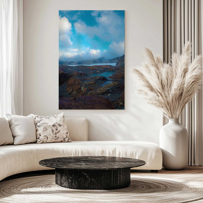 Picture of art in a room