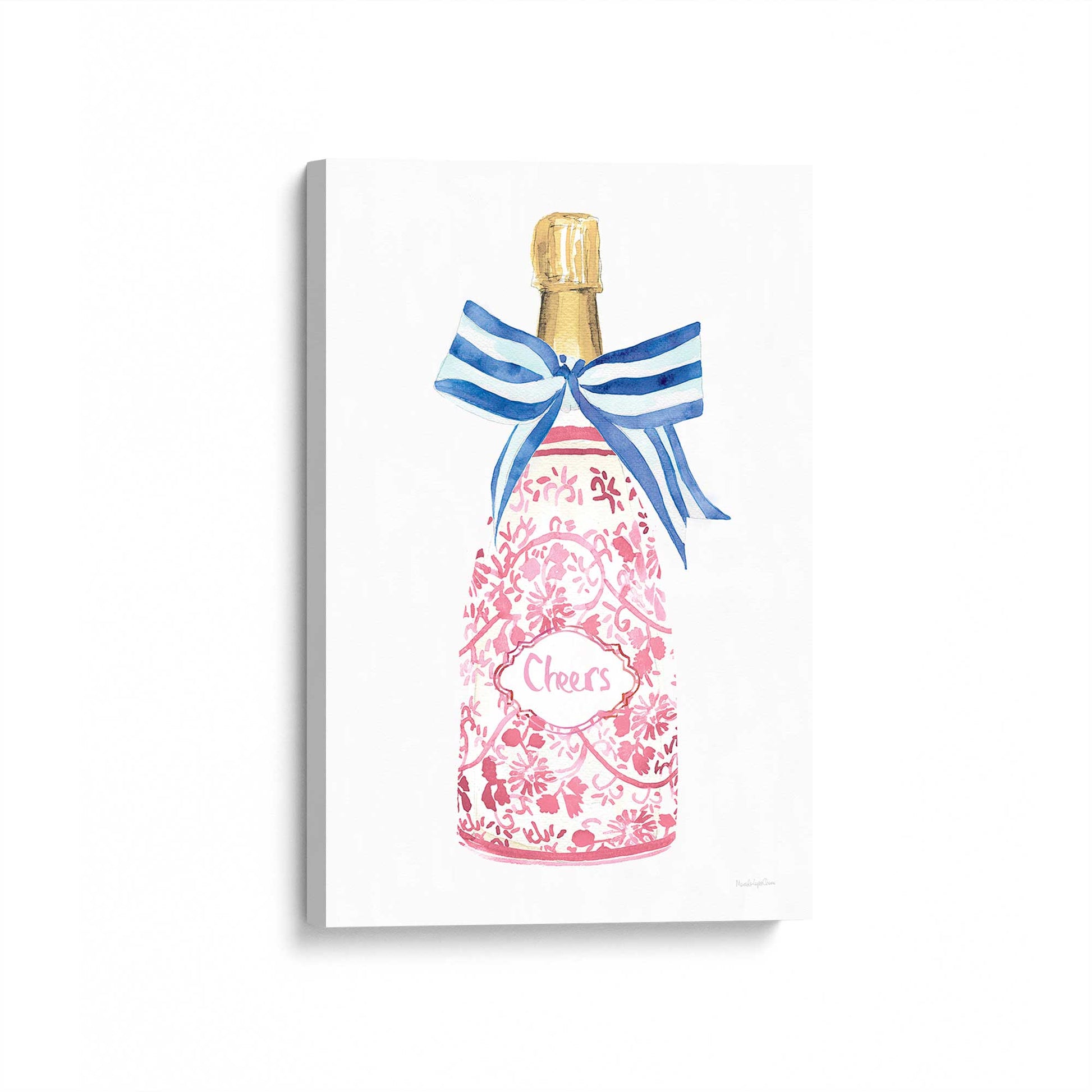 [Color:Stretched Canvas], Picture of art at an angle