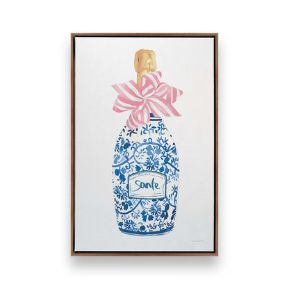 [Color:Walnut], Picture of art in a Walnut frame