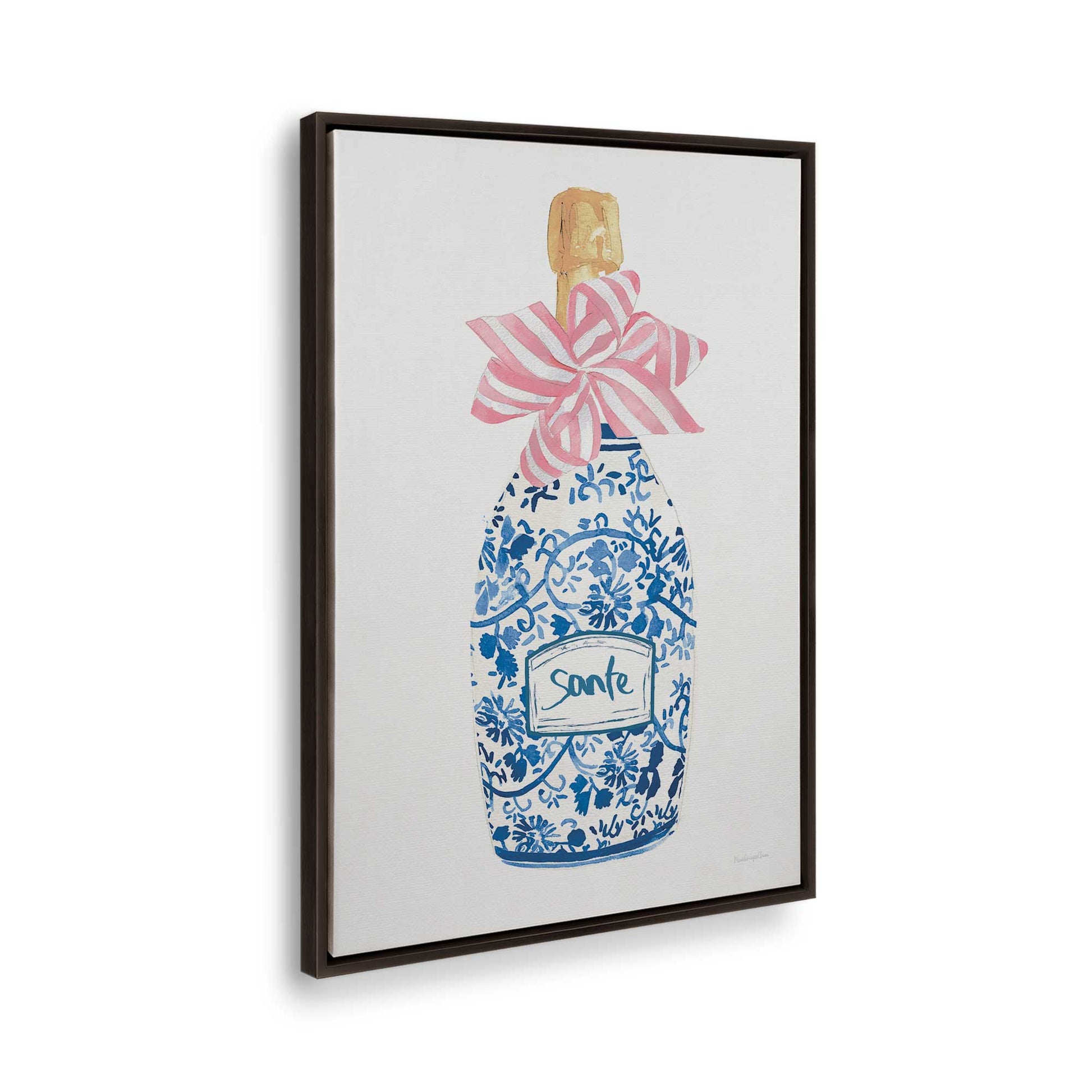 [Color:Espresso], Picture of the corner of the art