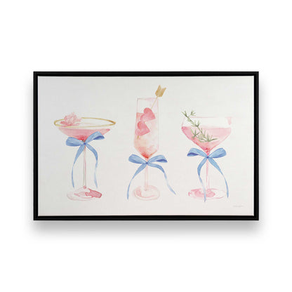 [Color:Satin Black], Picture of art in a Satin Black frame