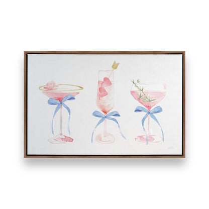 [Color:Walnut], Picture of art in a Walnut frame