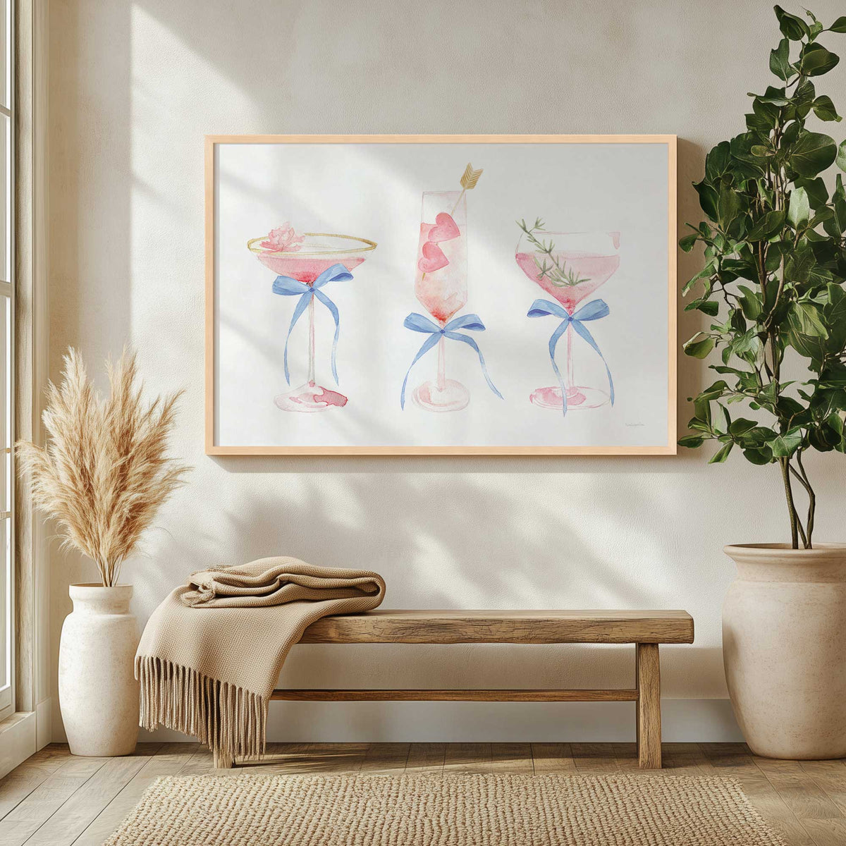 Picture of art in a room