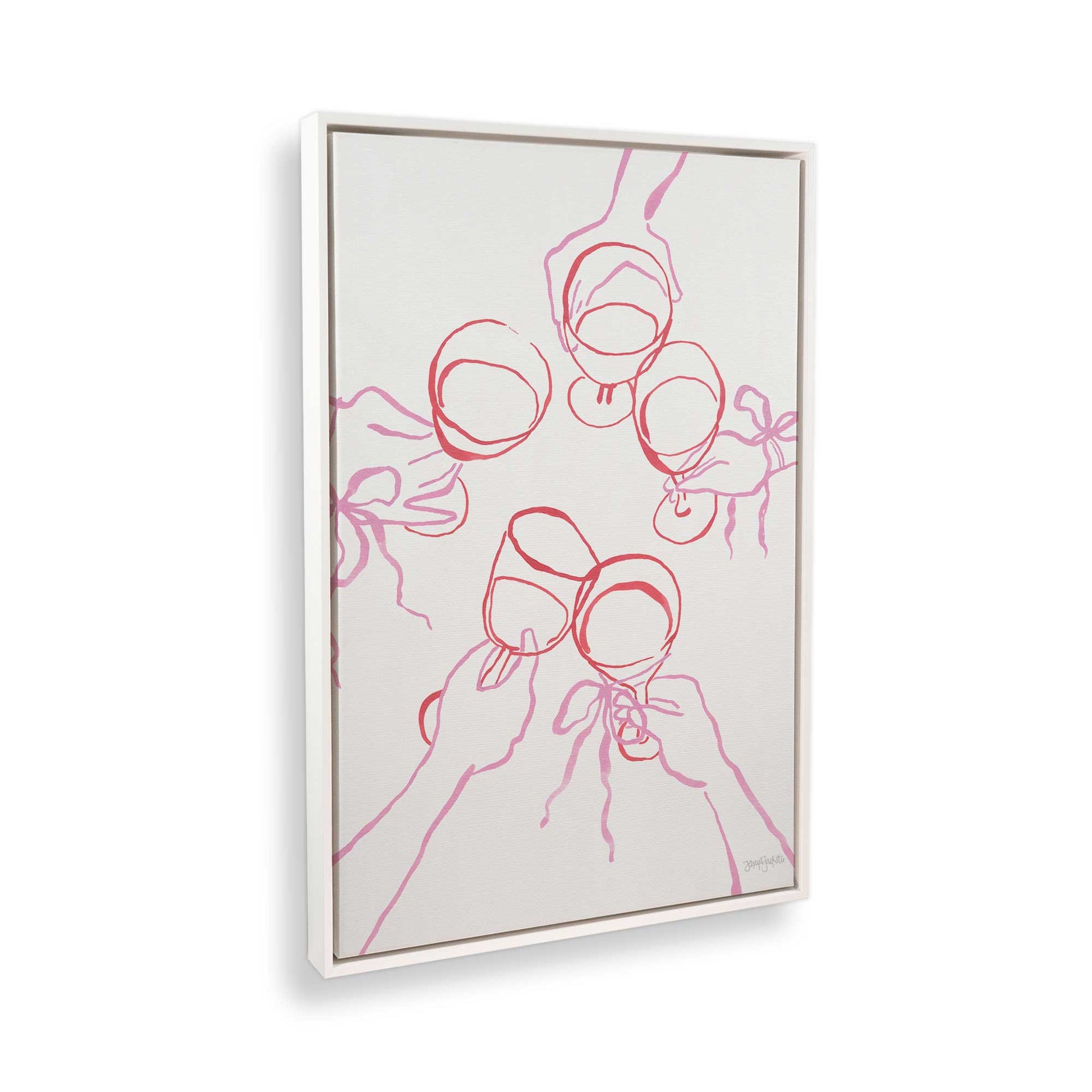 [Color:Opaque White], Picture of the corner of the art