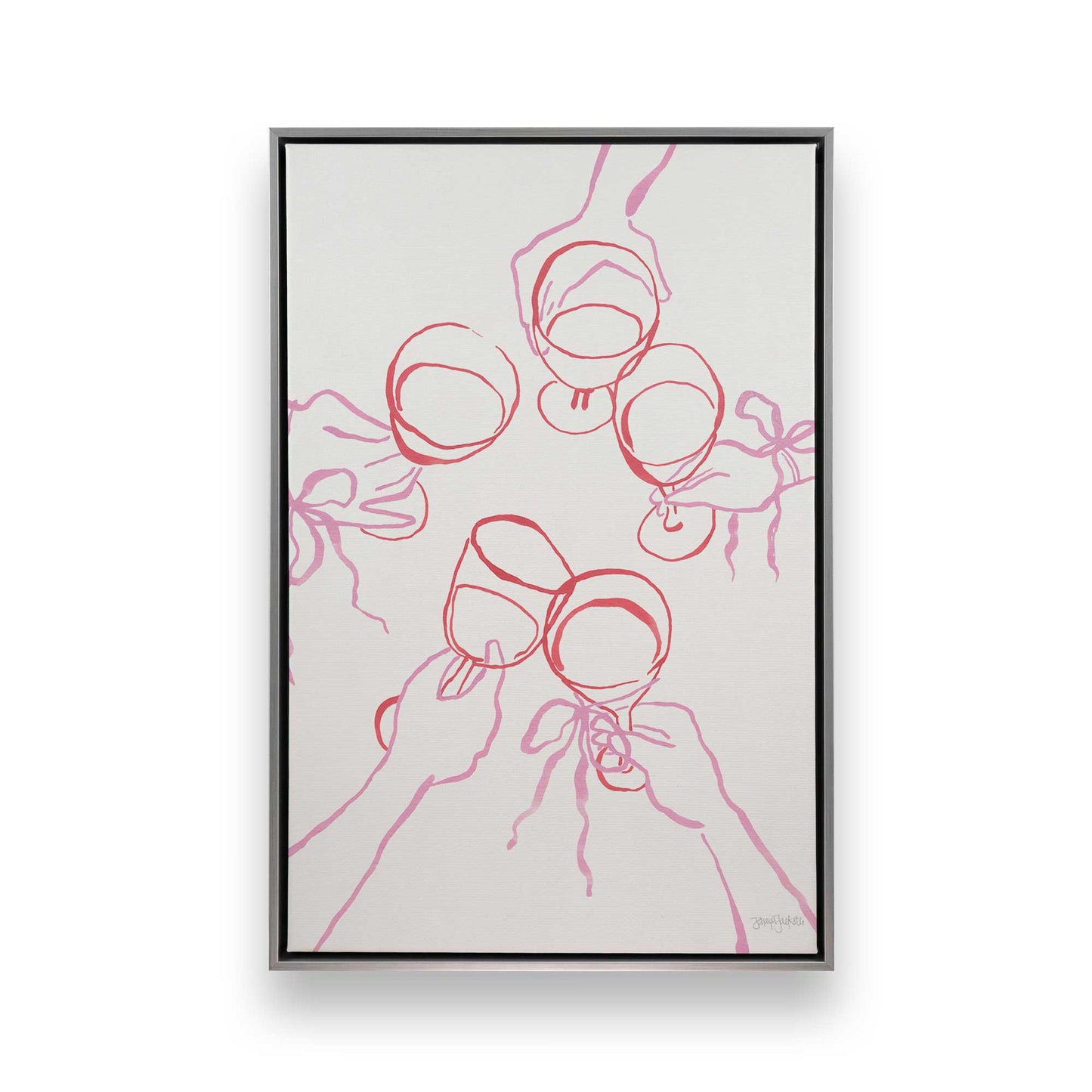 [Color:Polished Chrome], Picture of art in a Polished Chrome frame