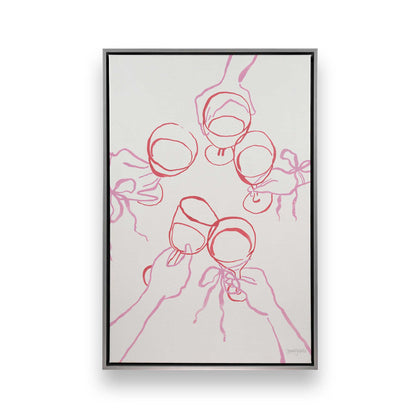 [Color:Polished Chrome], Picture of art in a Polished Chrome frame