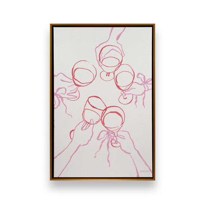 [Color:Polished Gold], Picture of art in a Polished Gold frame