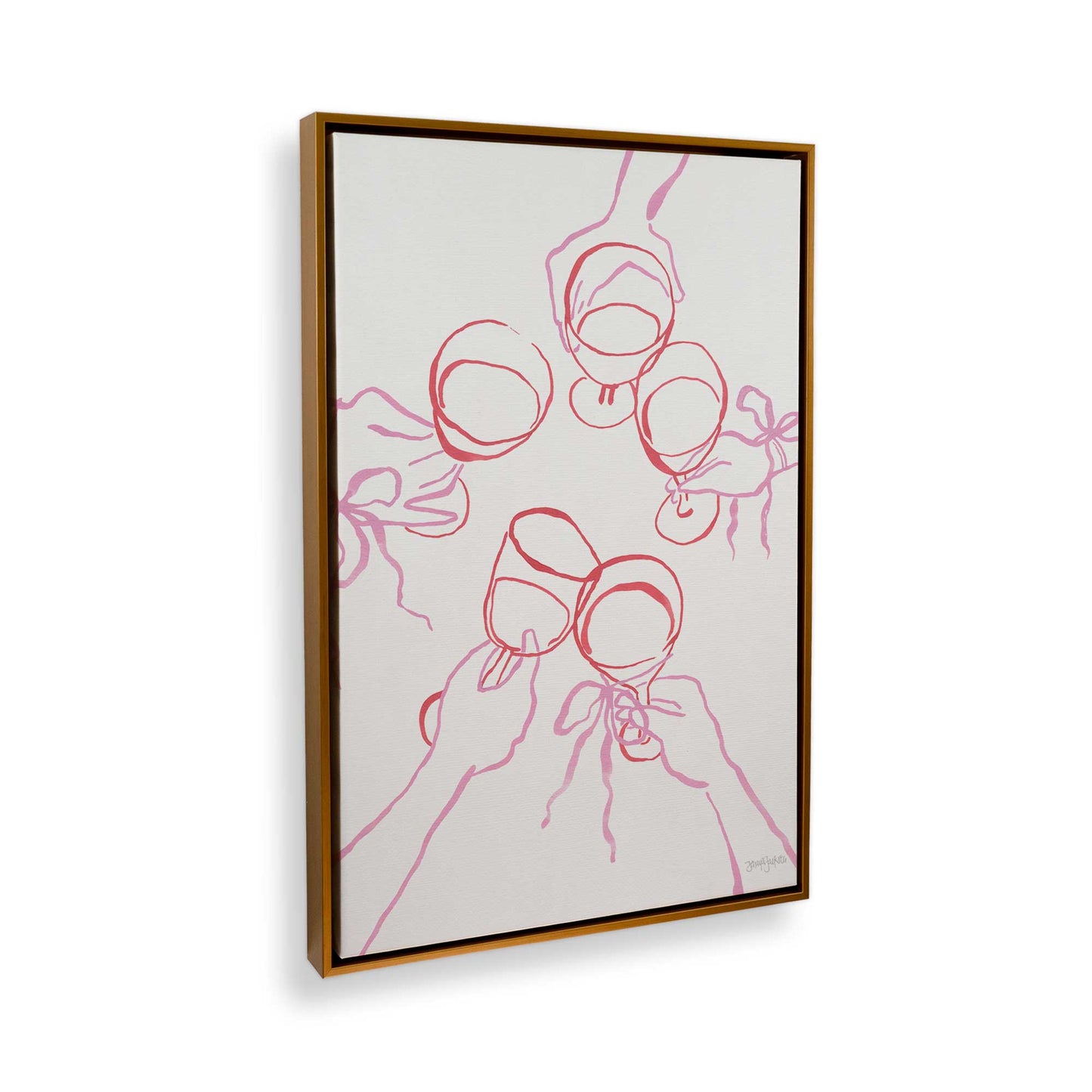 [Color:Polished Gold], Picture of the corner of the art