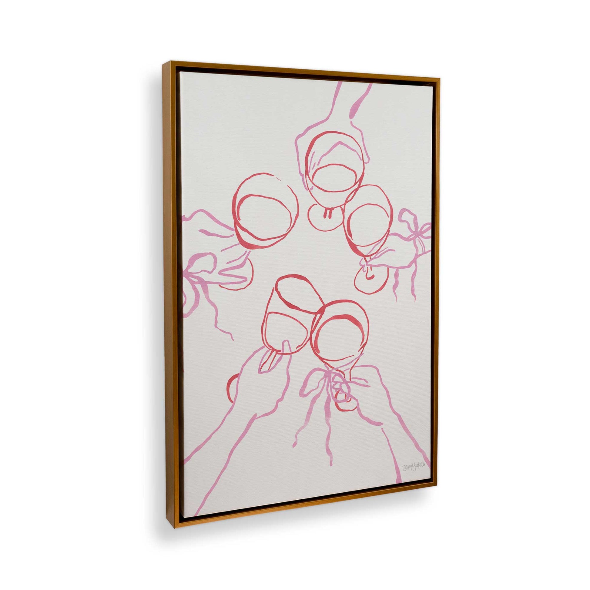 [Color:Polished Gold], Picture of the corner of the art