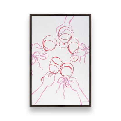 [Color:Espresso], Picture of art in a Espresso frame