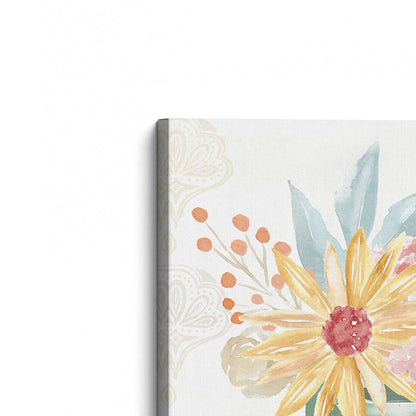 [Color:Stretched Canvas], Picture of the corner of the art