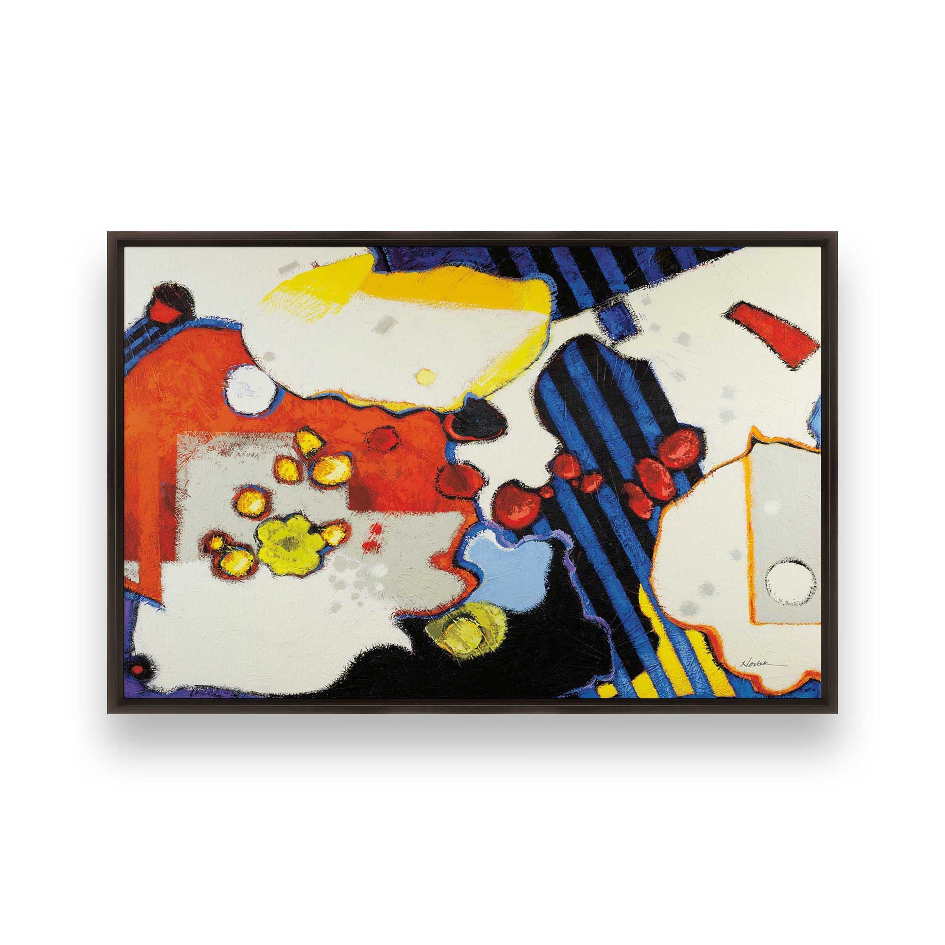 [Color:Espresso], Picture of art in a Espresso frame