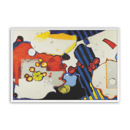 [Color:Opaque White], Picture of art in a Opaque White frame