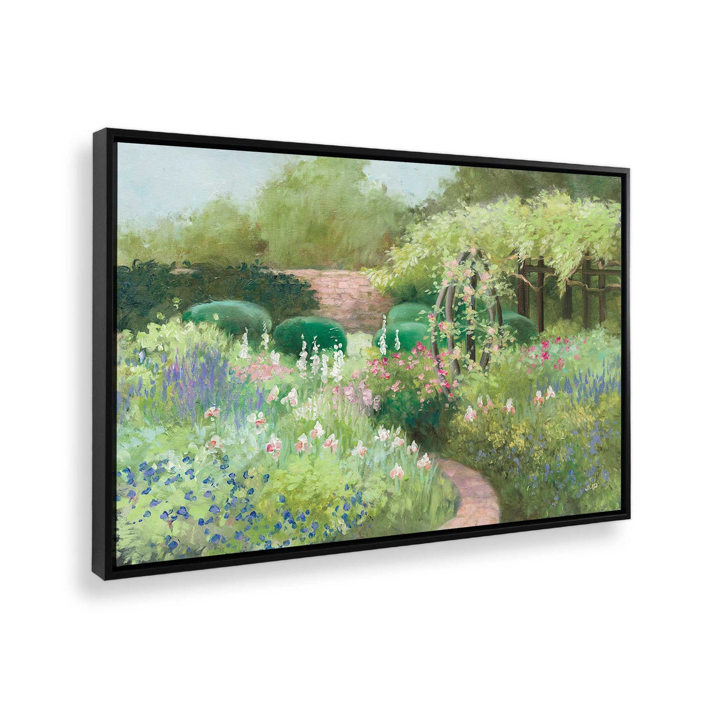 [Color:Satin Black], Picture of the corner of the art