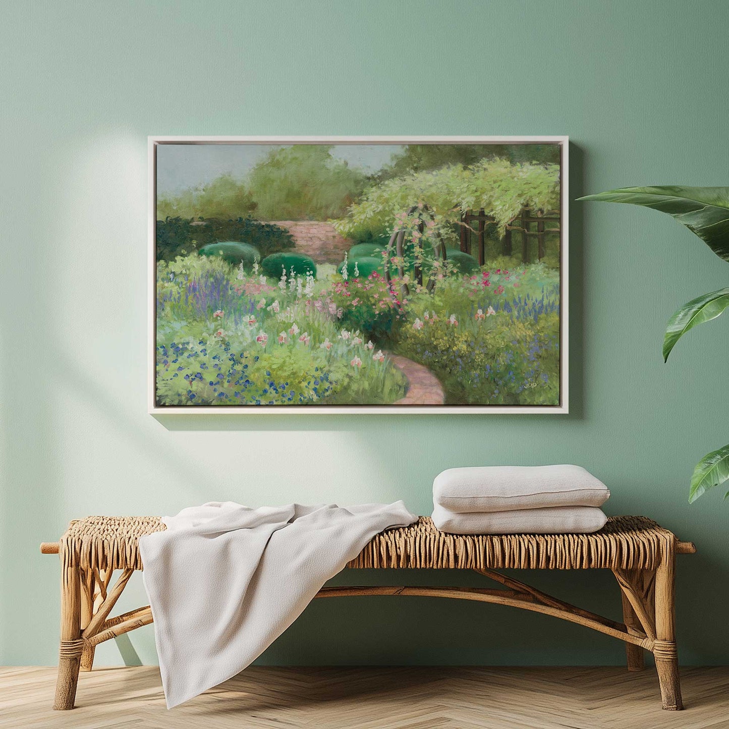 Picture of art in a room