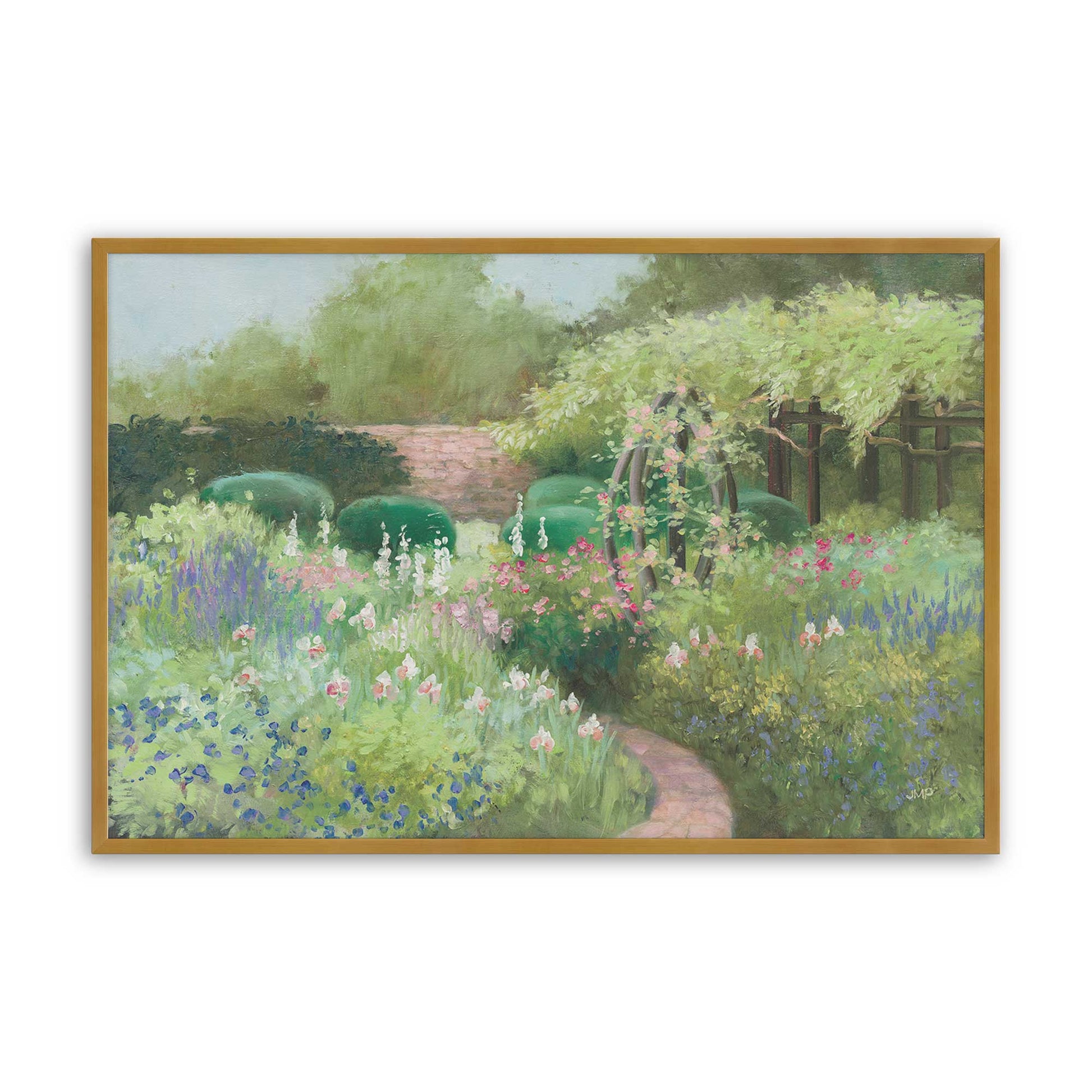 [Color:Polished Gold], Picture of art in a Polished Gold frame