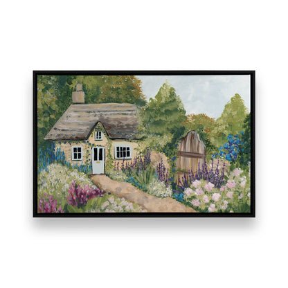 [Color:Satin Black], Picture of art in a Satin Black frame