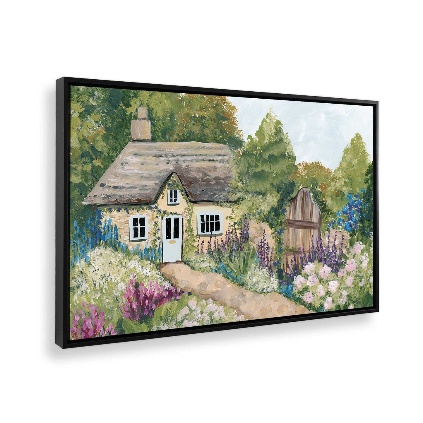 [Color:Satin Black], Picture of the corner of the art