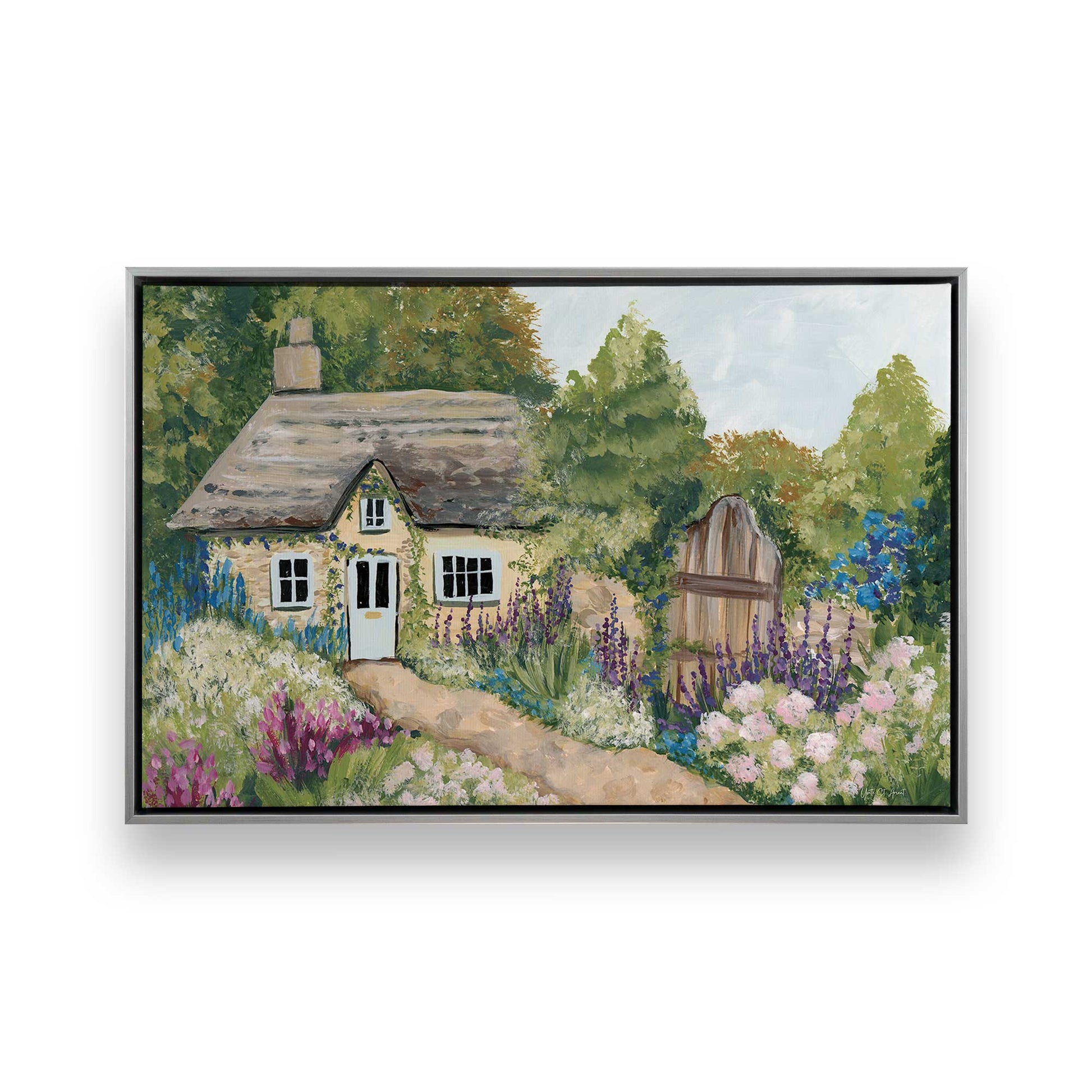 [Color:Polished Chrome], Picture of art in a Polished Chrome frame