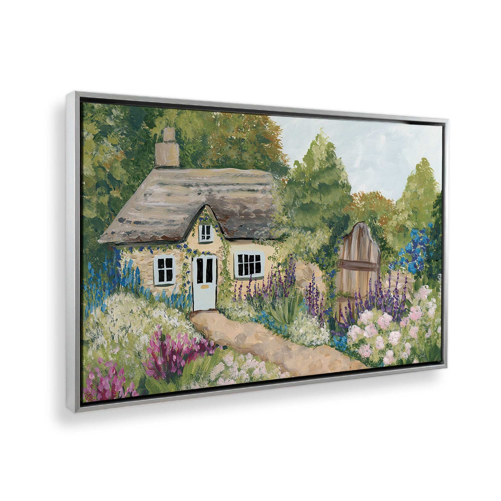 [Color:Polished Chrome], Picture of the corner of the art