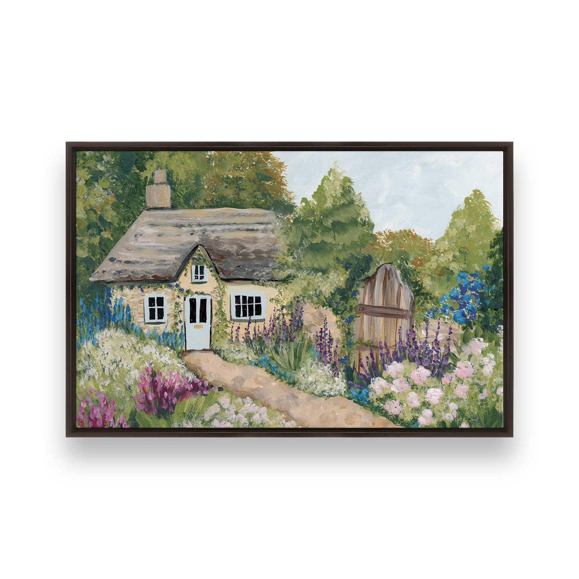 [Color:Espresso], Picture of art in a Espresso frame