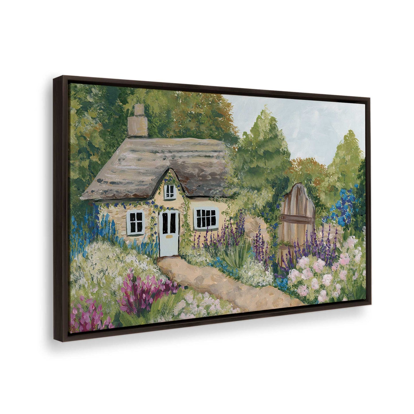 [Color:Espresso], Picture of the corner of the art