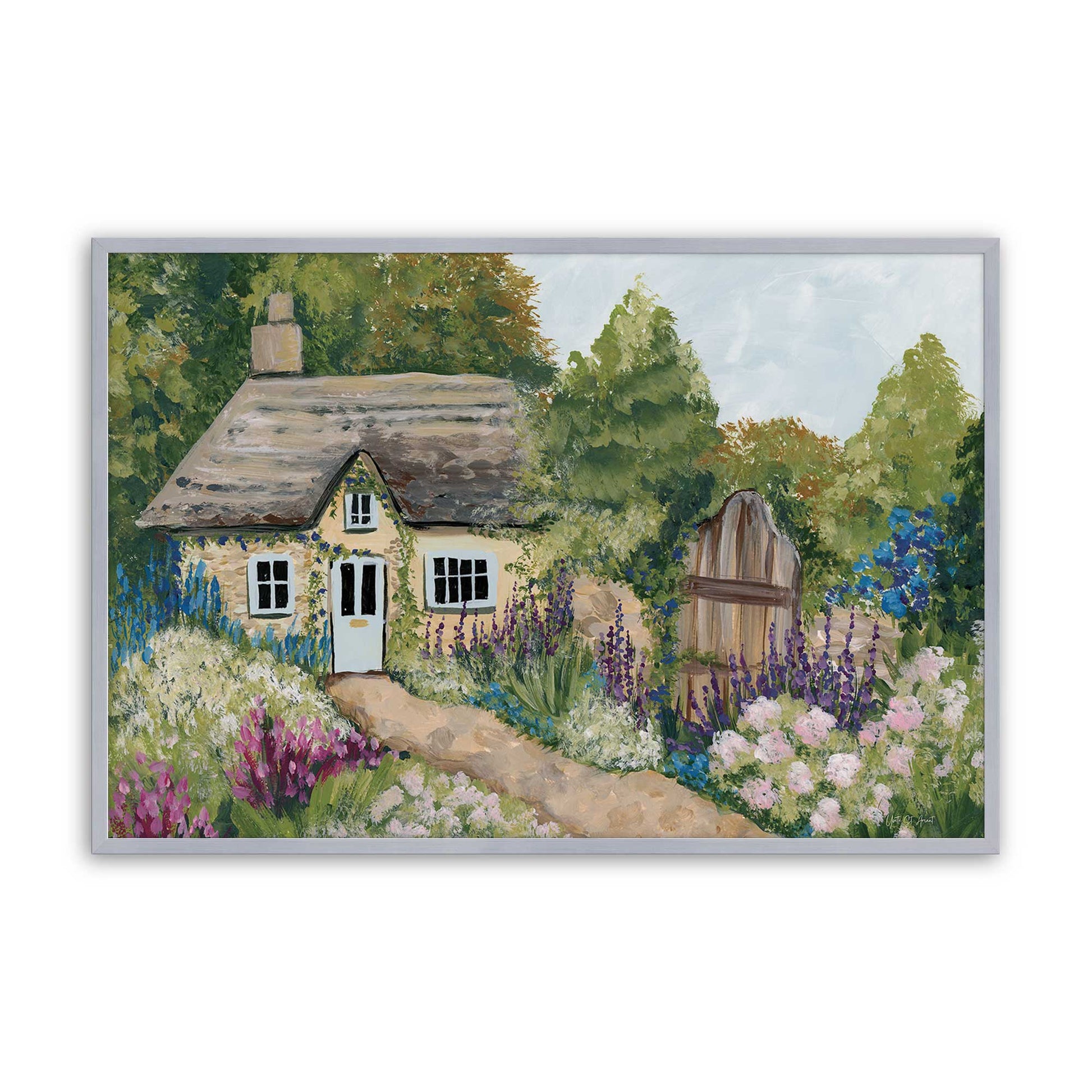 [Color:Polished Chrome], Picture of art in a Polished Chrome frame
