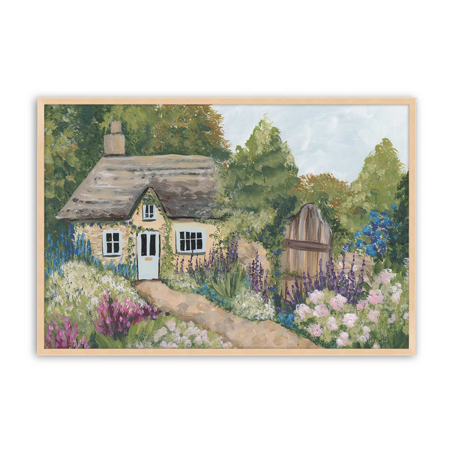 [Color:Raw Maple], Picture of art in a Raw Maple frame