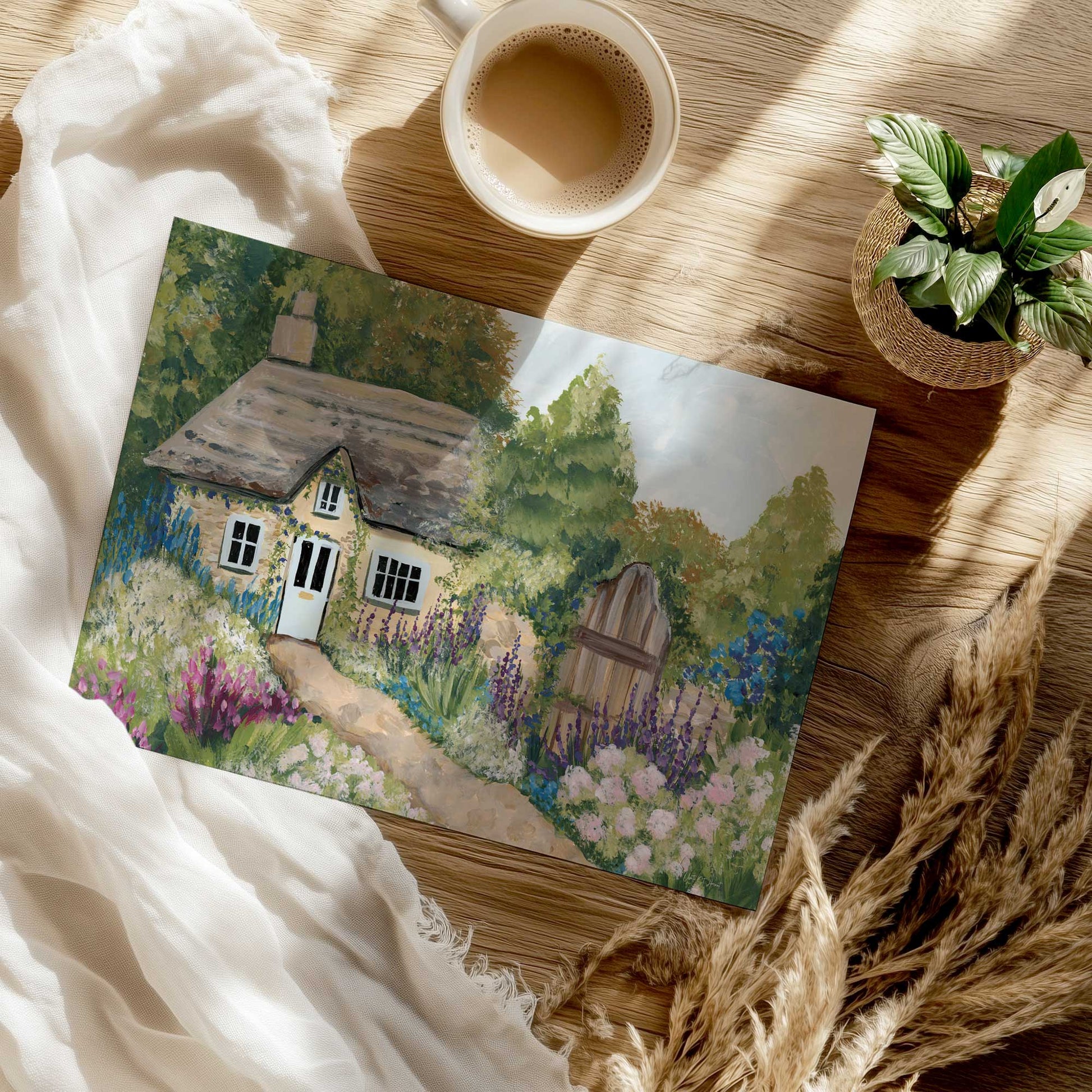 [Color:Rolled Print], Picture of close up of art