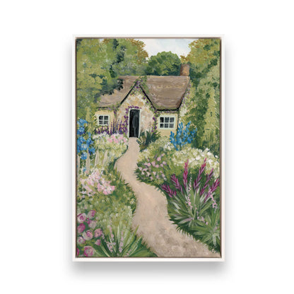 [Color:Opaque White], Picture of art in a White frame