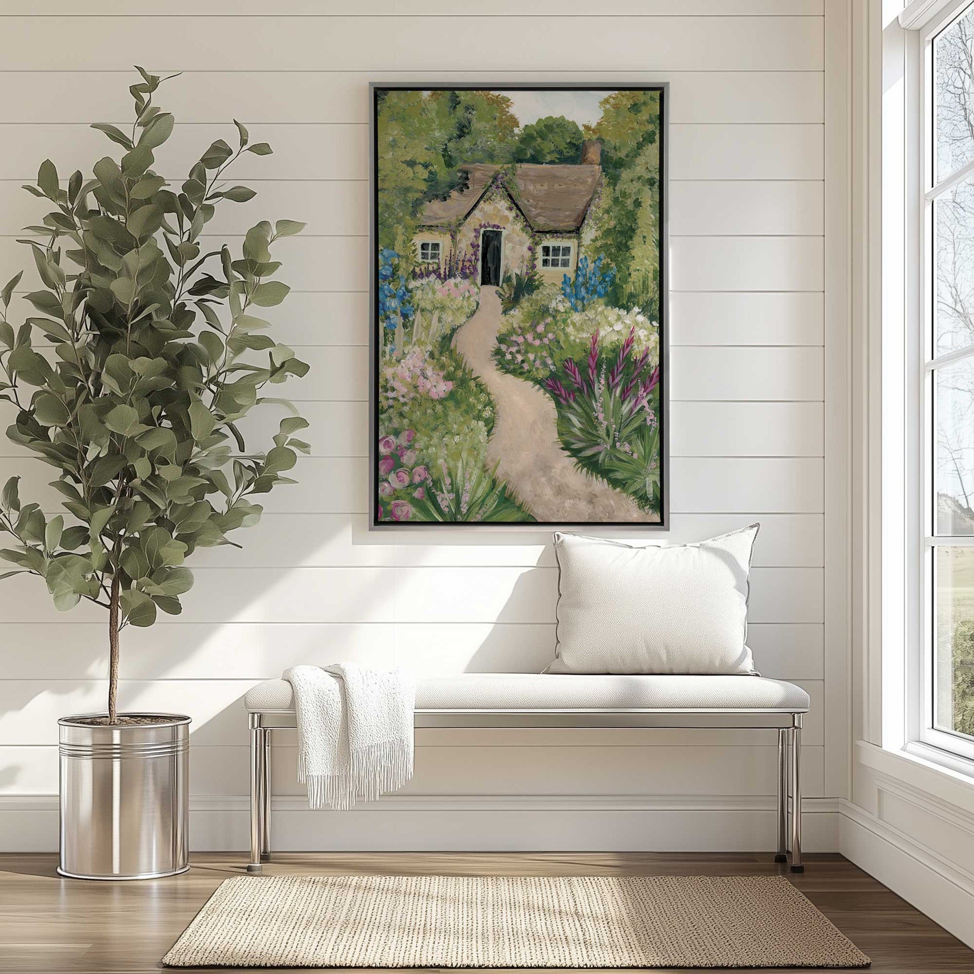 Picture of art in a room