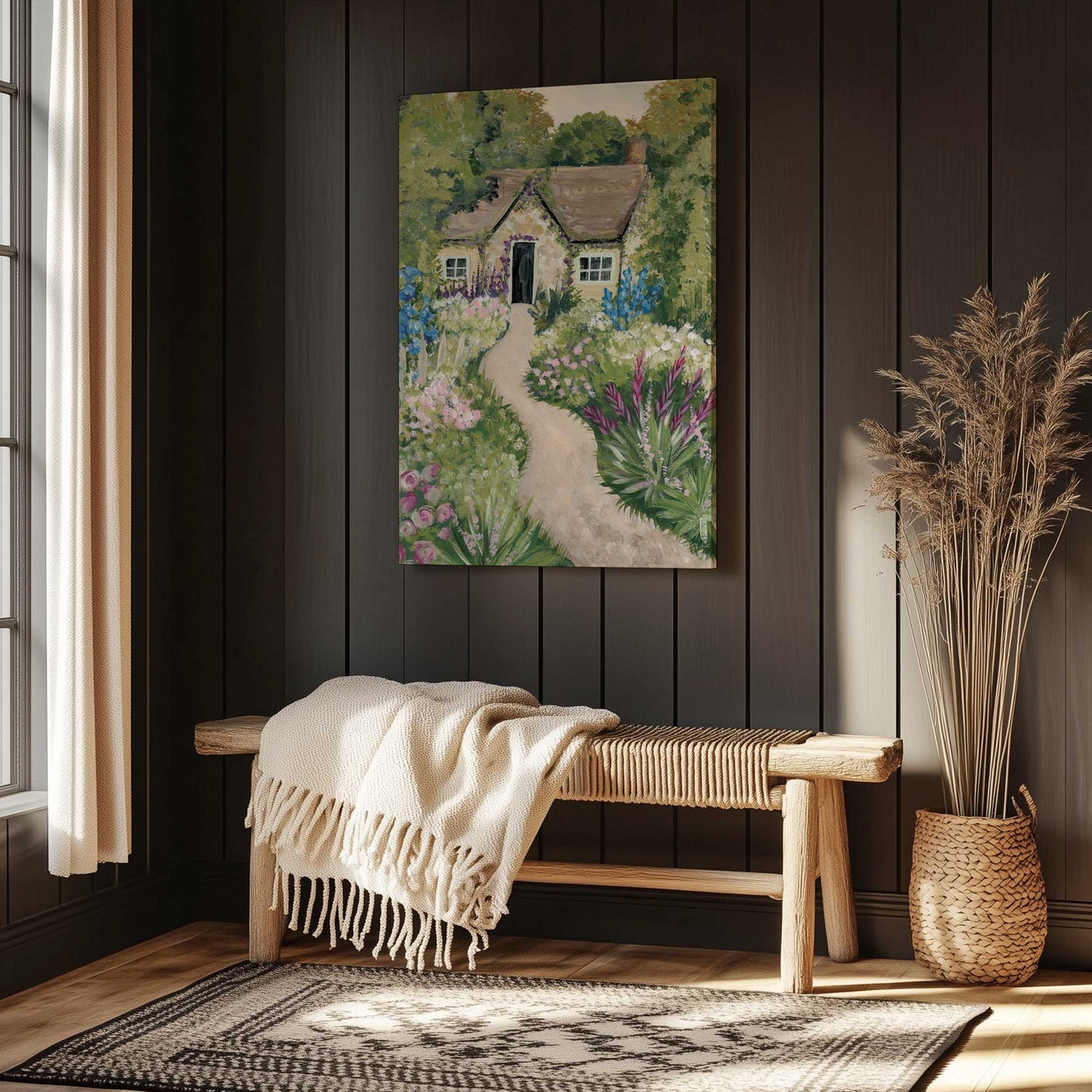 Picture of art in a room