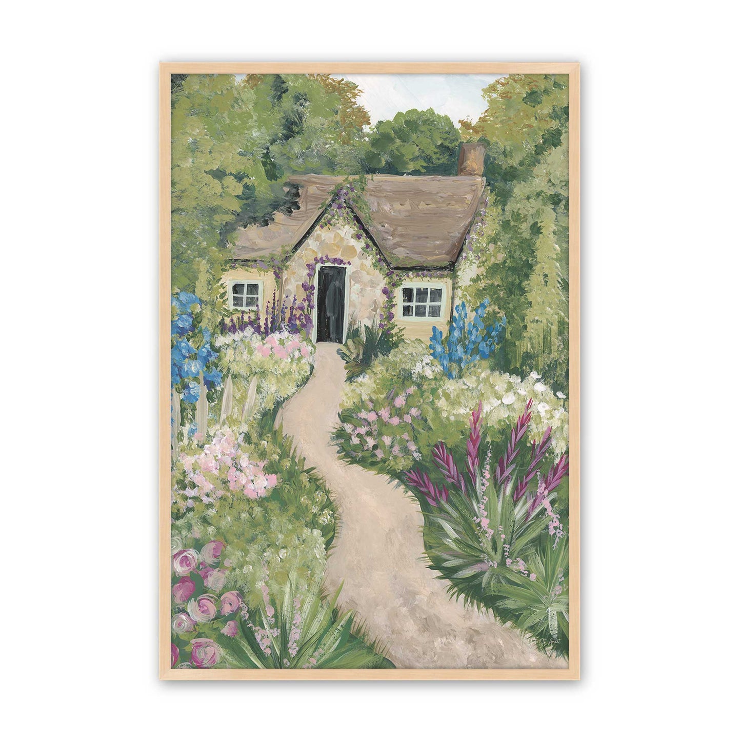 [Color:Raw Maple], Picture of art in a Raw Maple frame